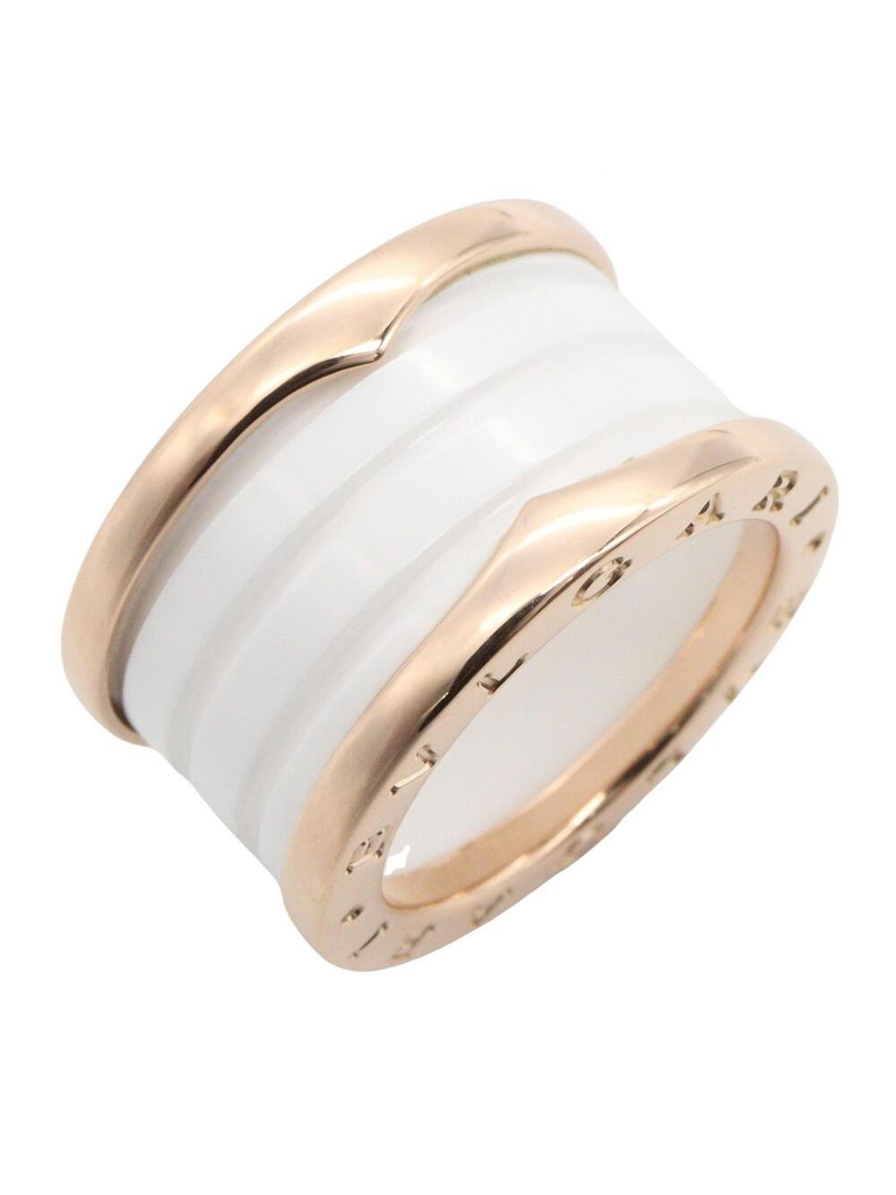 Bvlgari B-Zero1 3-Band Ceramic Ring #350137B12B